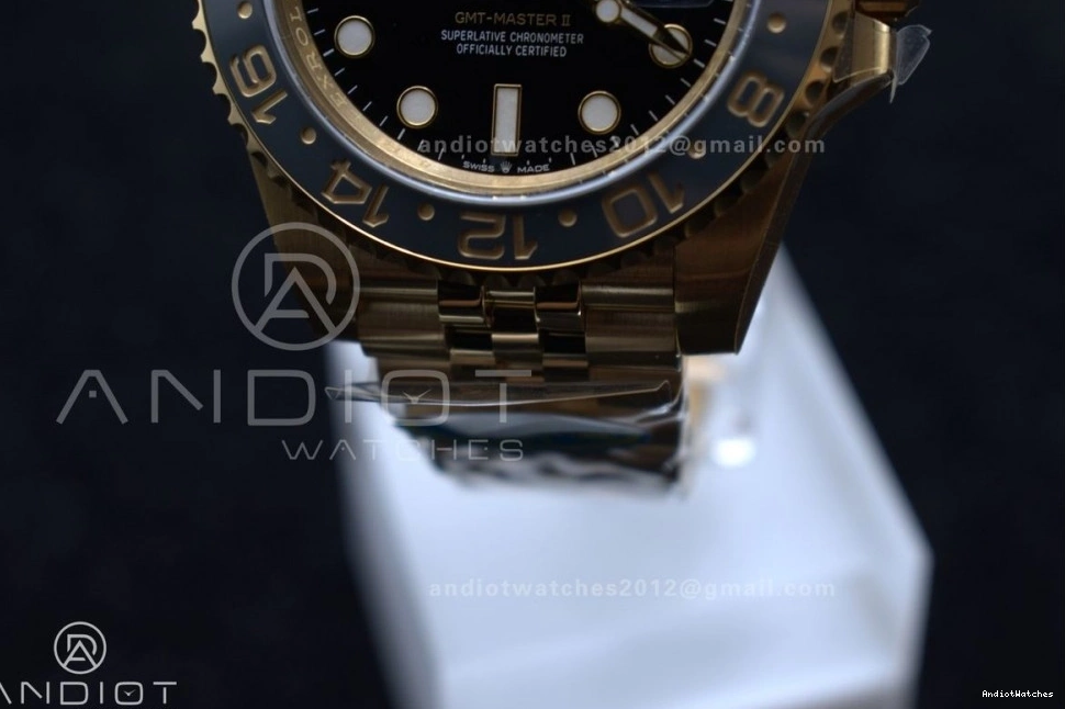 928 DD3285 GRNR YG Master Edition GMT Clean II Bracelet 126718 Versatile Best on Dial Black CHS 1:1 Jubilee 0502